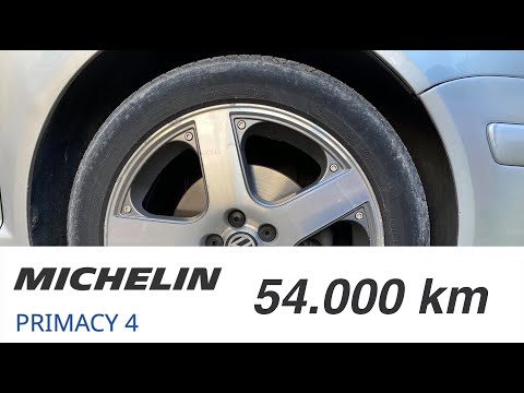Michelin Primacy 4 after 54.000 Km