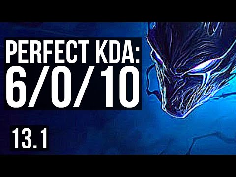 NOCTURNE vs SYLAS (JNG) | 6/0/10, Dominating | EUW Diamond | 13.1