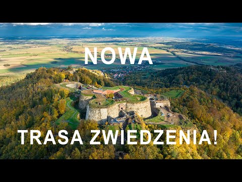 NOWA TRASA ZWIEDZANIA  2024 - jak zbudowano Twierdzę Srebrna Góra