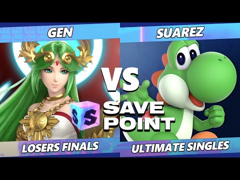 Save Point 2 Losers Finals - Gen (Palutena) Vs. Suarez (Yoshi) SSBU Ultimate Tournament