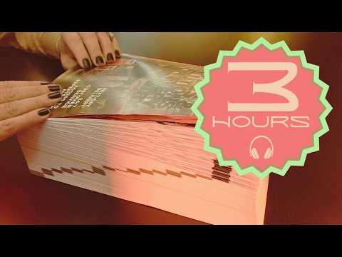 ⏰️ 3 Hours of Page Turning for Sleep, Study and Relaxation - No Talking