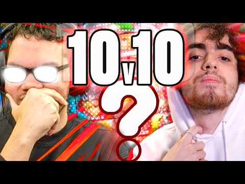 Can Sharp Stop the Randoms GOAT?! | 10 v 10 Randoms!