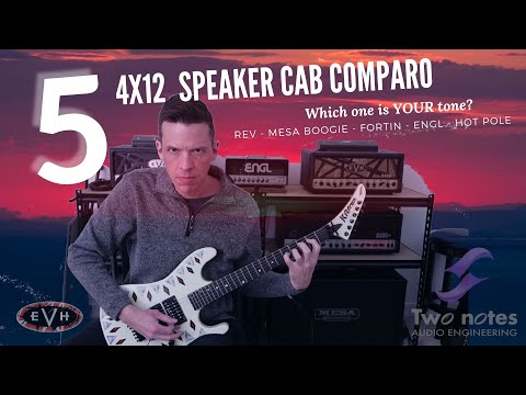 Five Wicked 4x12 Speaker Cab Comparo - with the EVH 5150iii 6L6 50Watt and Kramer Nightswan