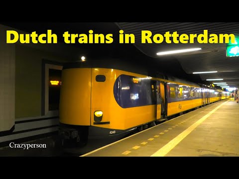 NS Treinen en Speciale RET Metro Rotterdam Blaak in 2023