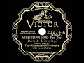 1928 HITS ARCHIVE: Mississippi Mud - Paul Whiteman (Taylor, Rhythm Boys, Fulton, Young, Gaylord)
