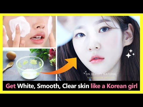 Get Korean skin whitening! 3 natural recipes make white, smooth, soft & clear skin like Korean girl.