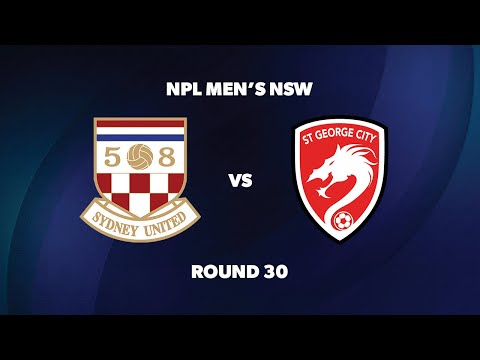 NPL NSW Mens Round 30: Sydney United 58 FC v St George City FA