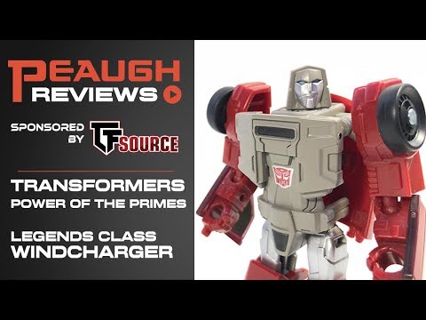 Video Review: Transformers: Power of the Primes - Legends Class WINDCHARGER