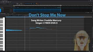 Video thumbnail for [CYBER DIVA II] Don't Stop Me Now / Queen [VOCALOID5] by あさだよ