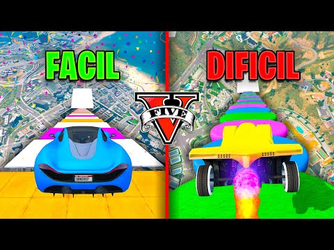 MEGA RAMP OF LEVELS!! EVERY TIME IT GET'S HARDER! - GTA 5 ONLINE