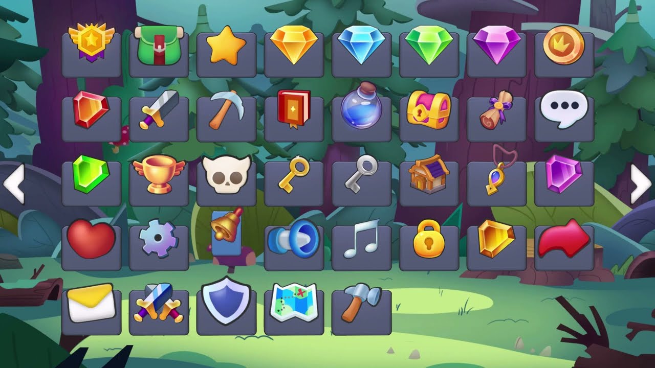 Unity Fantasy Casual Game UI +| UI Animation User Interface Pack Preview | Asset Store