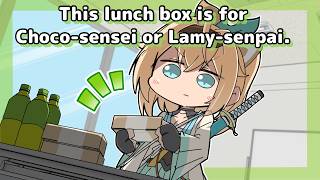Iroha can tell which holomen will be there by the lunch boxes.【Animated Hololive/Eng sub】【Iroha】