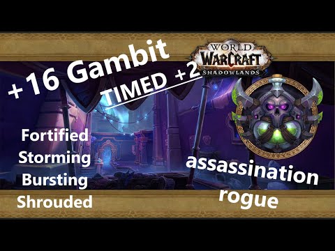 +16 ⭐⭐ Gambit Assassination Rogue l Patch 9.2.7 Season 4