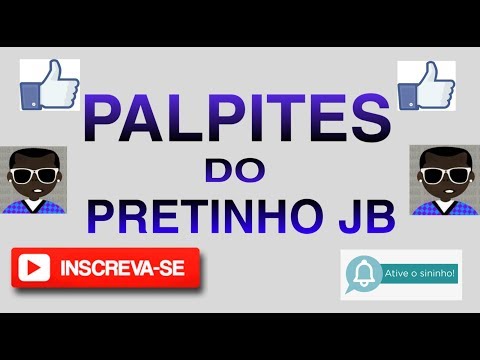 PALPITE DO JOGO DO BICHO - PARA O DIA 20/09/2019