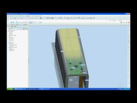 Pro/engineer Part Modeling Speed Video