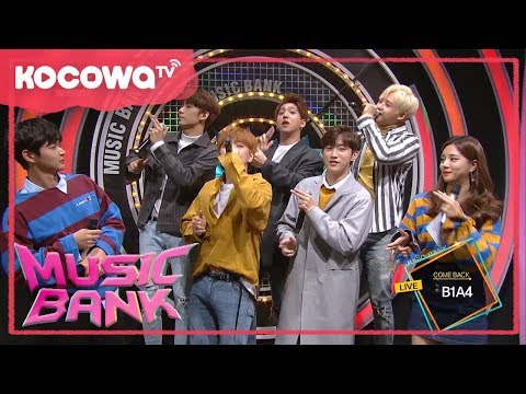 [Music Bank] B1A4 finally came back!