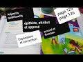 Grammaire.L'adjectif qualificatif.accord et fonction Le nouveau vivre le français CM1 p.125, 126