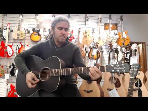 James demos the new entry level Tanglewood Blackbirds