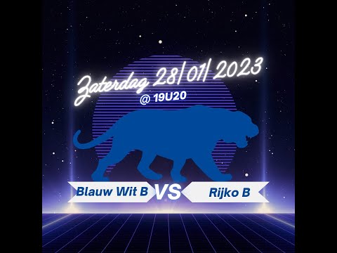 BLAUW WIT B - RIJKO B