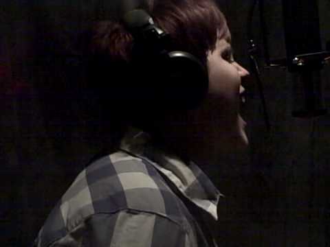 Katie Eck recording "You Were Wrong"