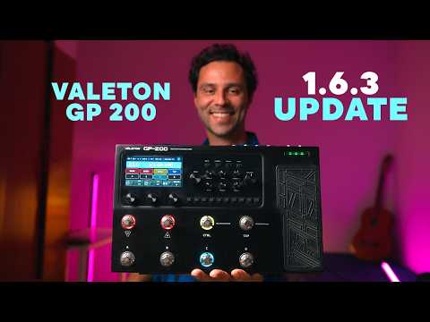 TONE UP your sound with NEW Valeton GP 200 features!