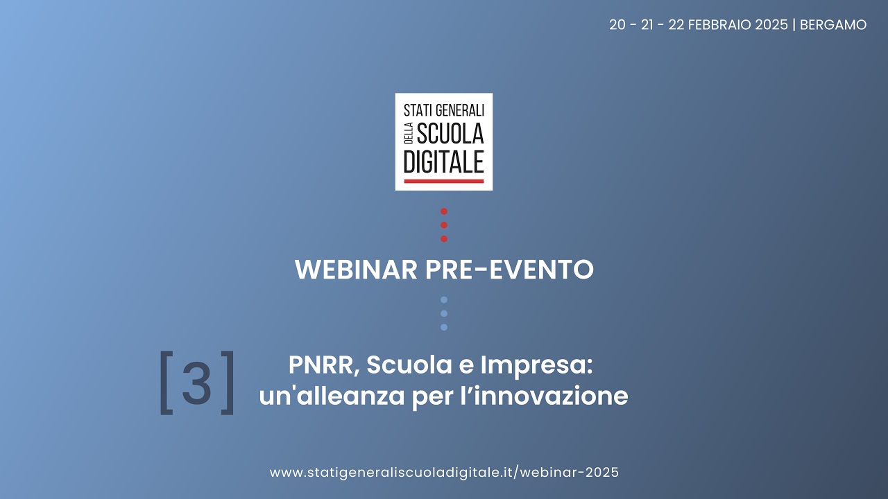 [3] PNRR, Scuola e Impresa: un'alleanza per l’innovazione