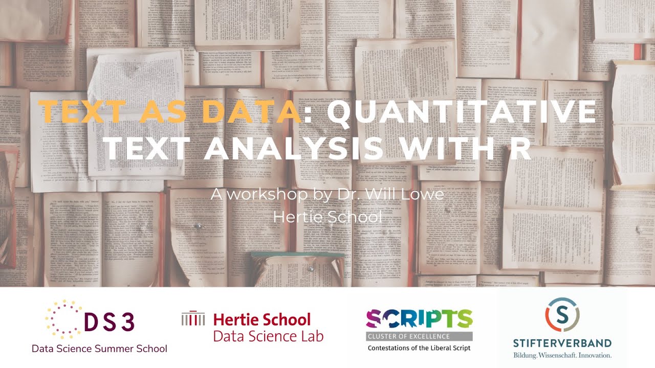 Text as Data | Data Science Summer School