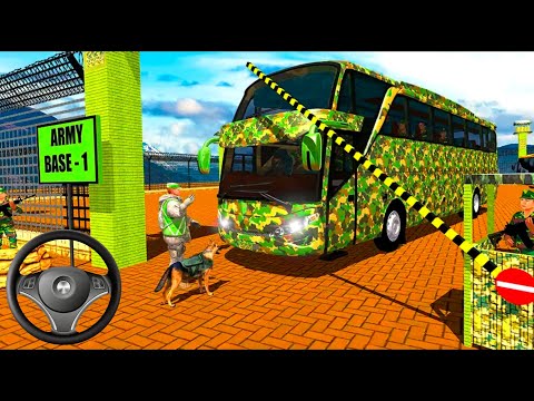 Army Bus Simulator 3D 🚍 | Bus Wala Game Android #gameplay  2026
