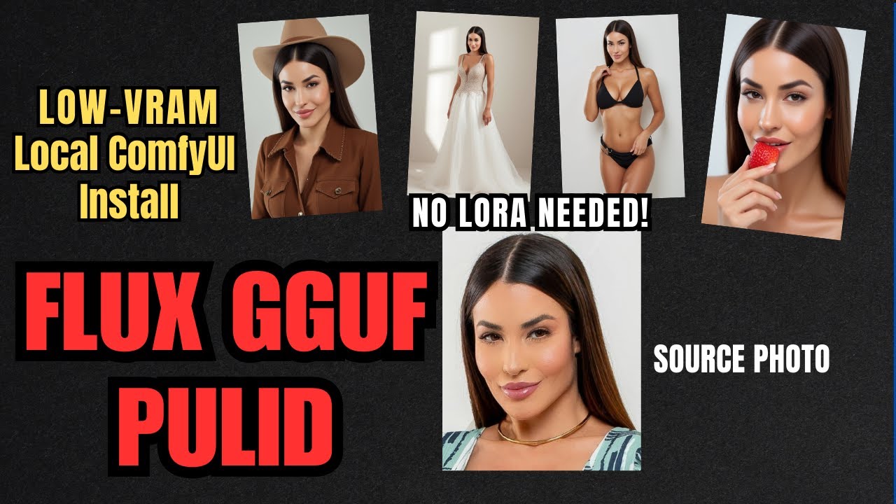 Consistent AI Characters with PuLID and Flux GGUF