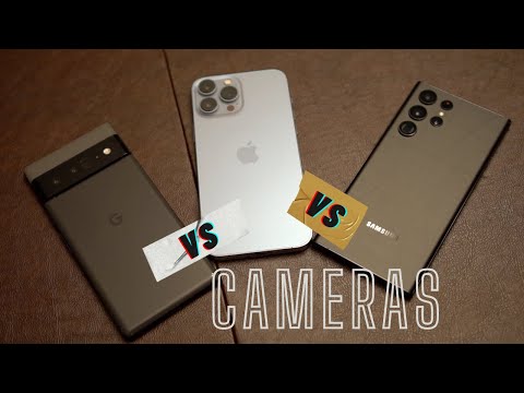 Galaxy S22 Ultra vs iPhone 13 Pro Max vs Pixel 6 Pro Cameras