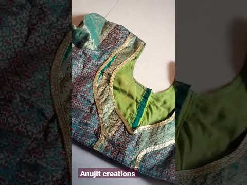 simple blause design #youtubeshorts #trending#anujit