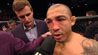 UFC 194: Conor McGregor and Jose Aldo Octagon Interview