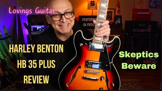 Video thumbnail for Where did all the cheapness go? How is this possible? Harley Benton HB 35 Plus Vintage Sunburst. WOW by Lovings Guitar