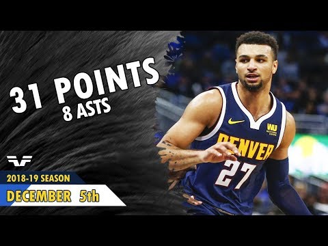 Jamal Murray - 2018.12.05 - Nuggets vs Magic - 31 Pts, 8 Asts