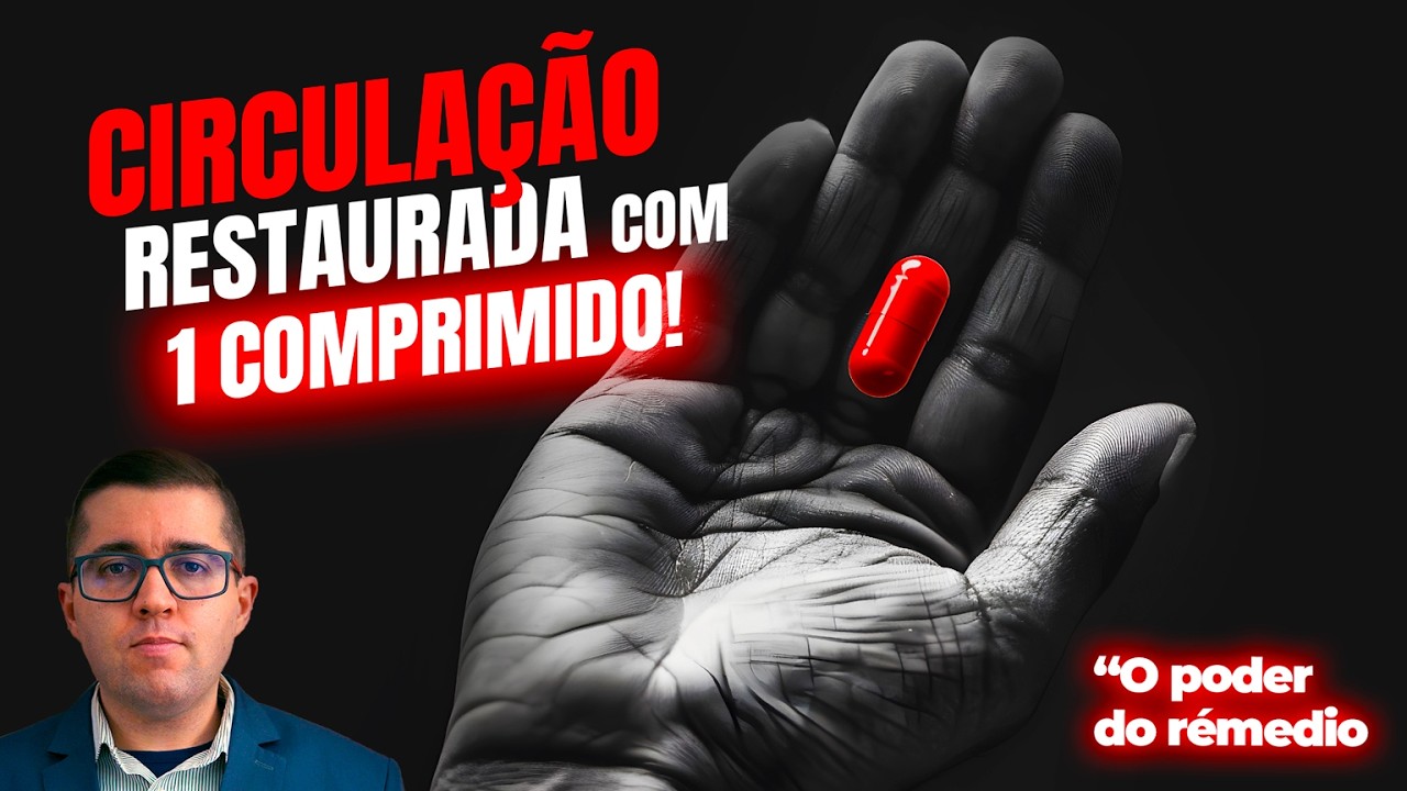 Este Remédio Revolucionou a Circulação e Acabou com a Dor! Má circulação/artéria entupida nunca mais