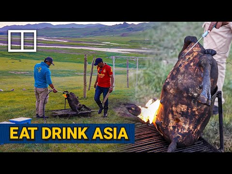 The ultimate barbecue feast of Mongolian nomads