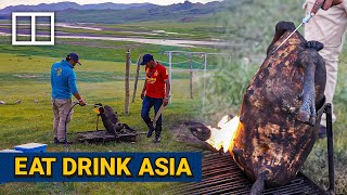 The ultimate barbecue feast of Mongolian nomads
