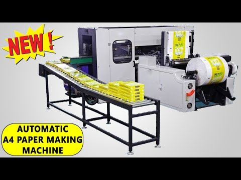 Automatic a4 paper making machine