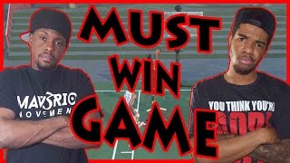 SUSPENSEFUL MUST WIN GAME!! - NBA 2K16 Head to Head Blacktop Gameplay