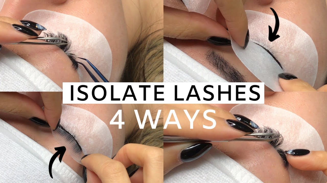 How To Isolate Lashes (4 Tips!!)
