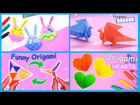 05 Easy origami and DIY Craft for kids