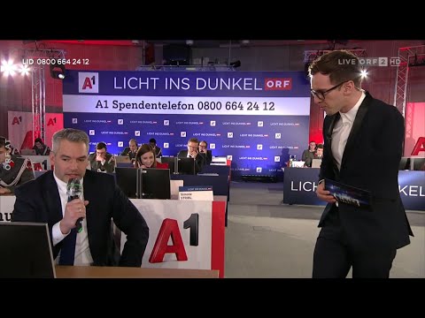 Licht ins Dunkel-Gala: Talk mit Rudolf Anschober, Simone Stribl und Karl Nehammer