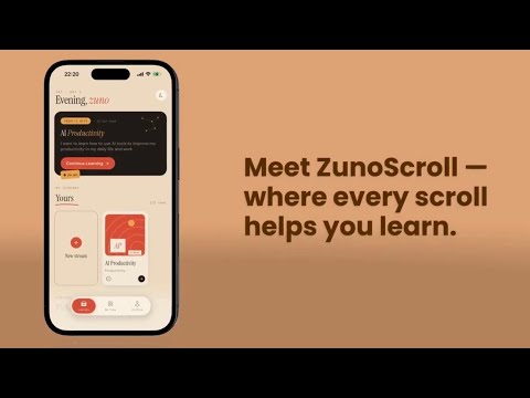 ZunoScroll video preview