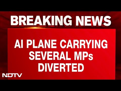 Air India News | Air India Flight With Congress MP Diverted Midway, He Says "Saved By Luck"