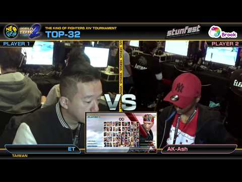 ET vs AK Ash - KOF XIV Neo Geo World Tour Season 2 France Stop TOP-32