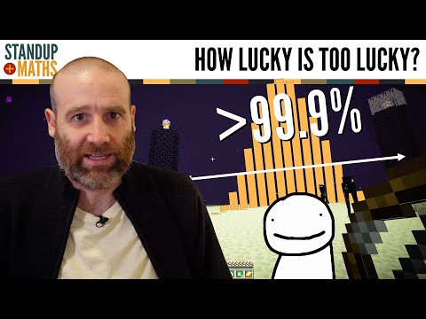 Stand-up Maths - How lucky is too lucky?: The Minecraft Speedrunning Dream Controversy Explained