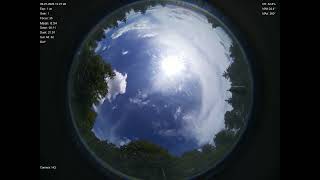 2026-07-09 All sky camera capture from Poiana Rusca Mountains, Romania