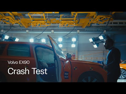 Volvo EX90 Crash Test: Behind the Scenes of Our Safety Standards