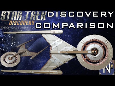 Eaglemoss USS Discovery Comparison - Which Should You Buy? XL or Star Trek Discovery Issue #2