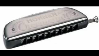 Video thumbnail for Con te - cover Sanremo 2017 - Hohner  Chrometta 10 by Video Lirycs Karaoke